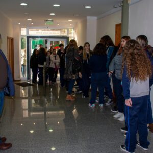 Llegada de los chicos
